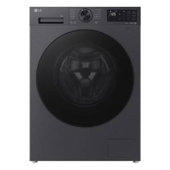Front view of 9kg AI Direct Drive™ Washing Machine, Series 3, Black F2X50S9NBB